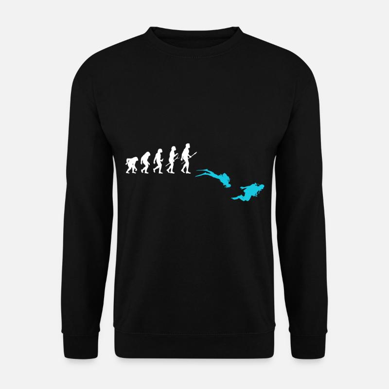 Plongée Évolution Plongée Plongeurs - Sweat-shirt Unisexe - noir
