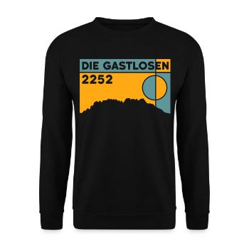 La randonnée hospitalière Tour de montagne Souvenirs Escalade - Sweat-shirt Unisexe - noir - Devant - Alina (178cm) & Michal (187cm)