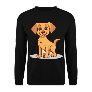 Conception de chien mignon pour les propriétaires de chiens - Sweat-shirt Unisexe - noir - Devant - Alina (178cm) & Michal (187cm)