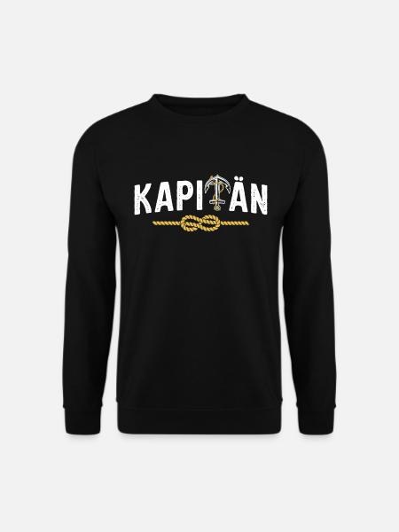 Kapitän - Unisex Pullover - Schwarz