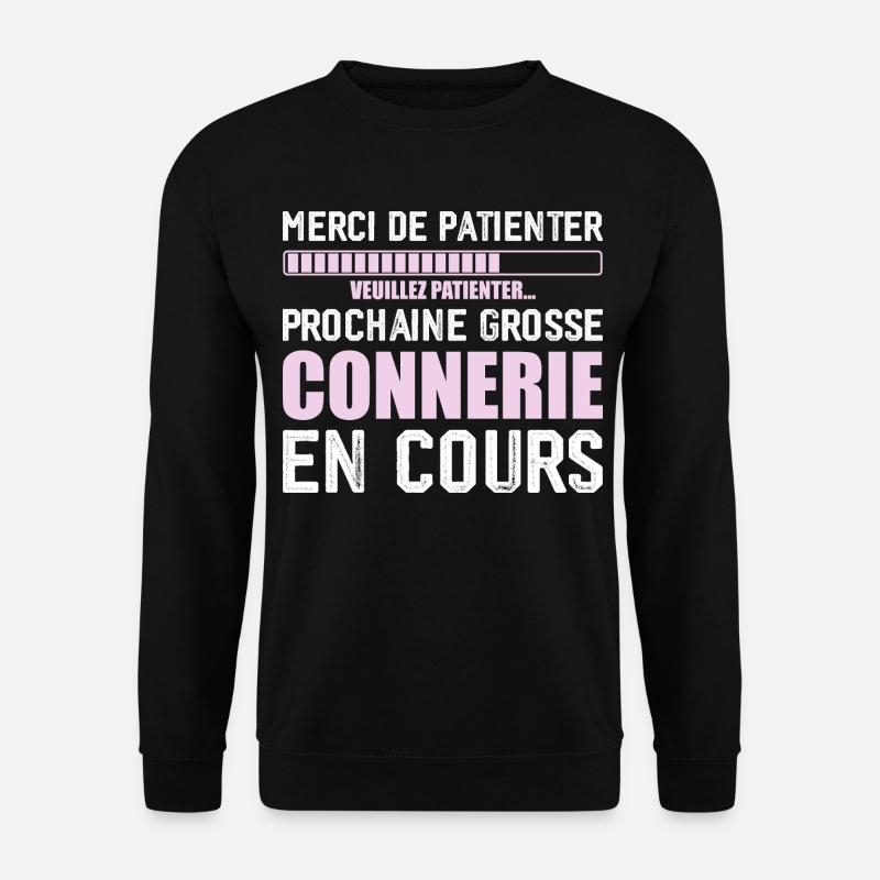 Next funny - Unisex Sweatshirt - black