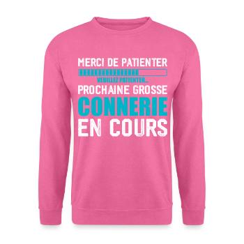 Weiter lustig - Unisex Pullover - Pink - Vorne