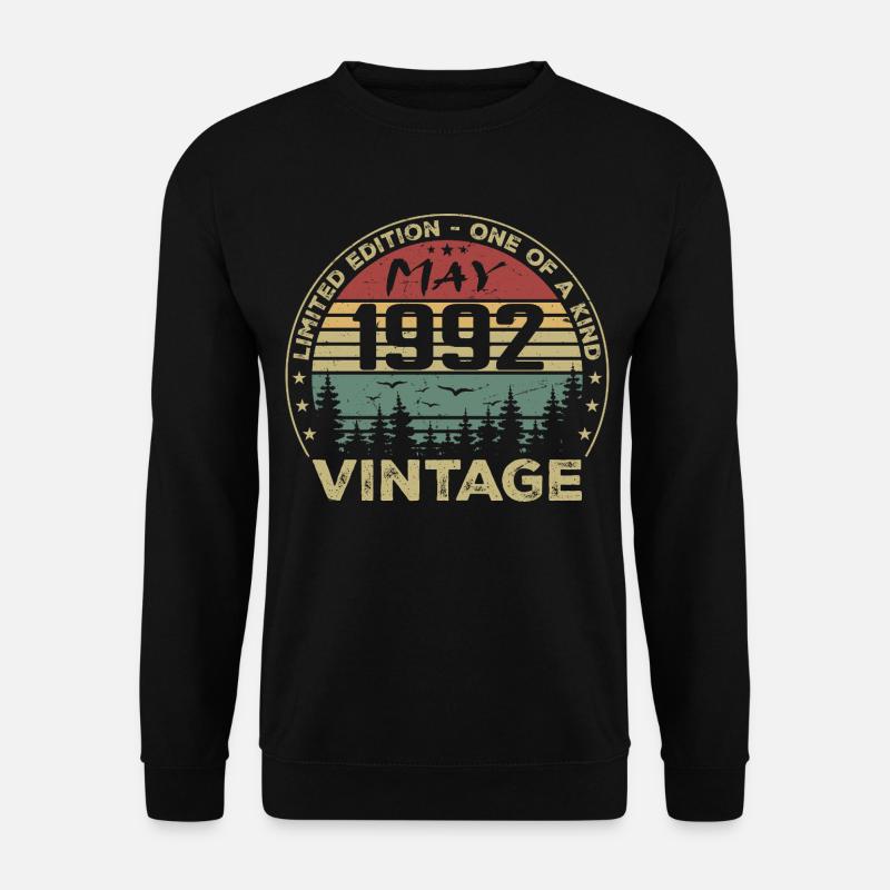 mai 1992 - may 1992 - Sweat-shirt Unisexe - noir