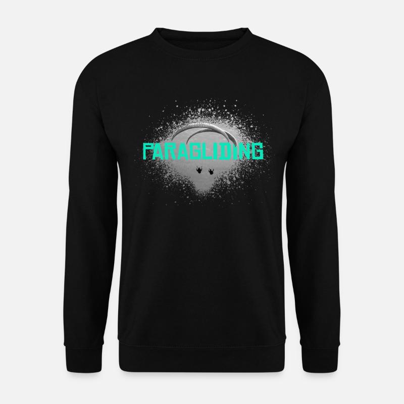 Gliding Into Sunset türkis - Unisex Pullover - Schwarz