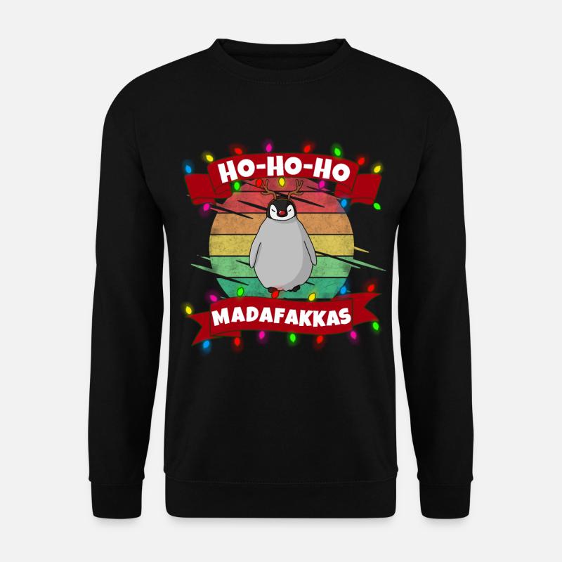 Weihnachten Hoho - Unisex Pullover - Schwarz