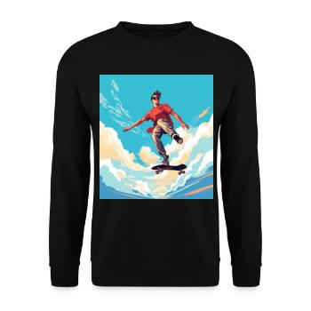 Die Herren der Bretter - Seigneurs du Conseil - Sweat-shirt Unisexe - noir - Devant - Alina (178cm) & Michal (187cm)
