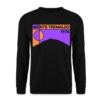 Monte Tremalzo Randonnée Randonnée Souvenir Souvenir - Sweat-shirt Unisexe - noir - Devant - Alina (178cm) & Michal (187cm)