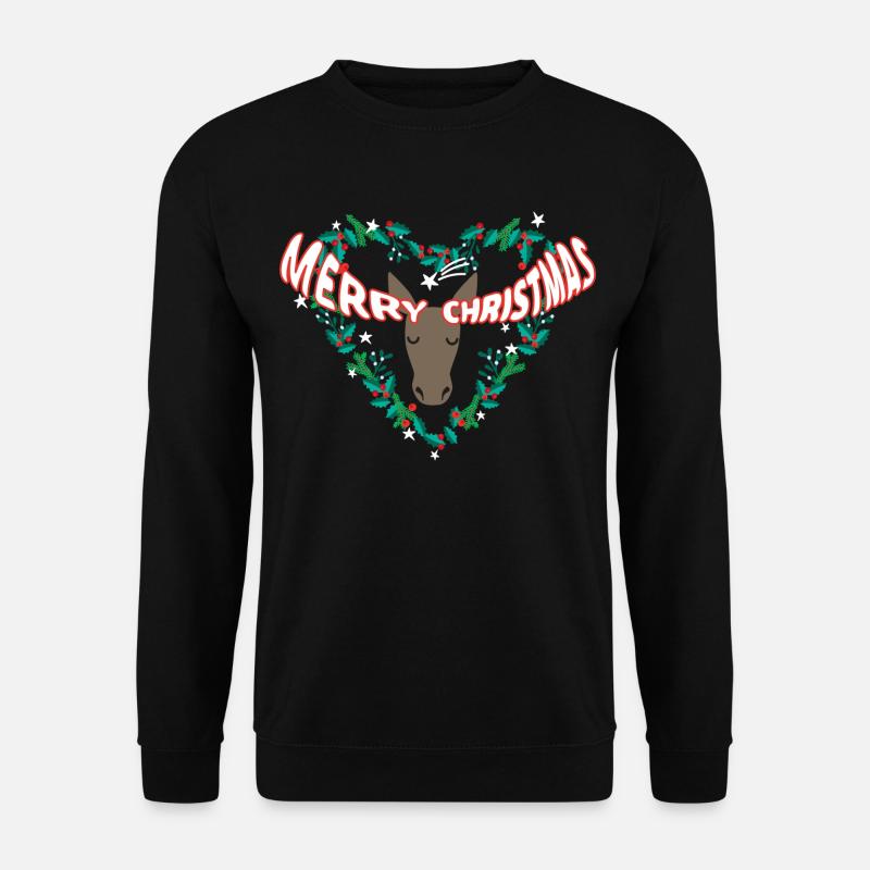 Merry Christmas - Unisex Pullover - Schwarz