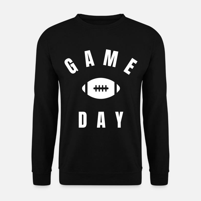 GAME DAY - Unisex Sweatshirt - black