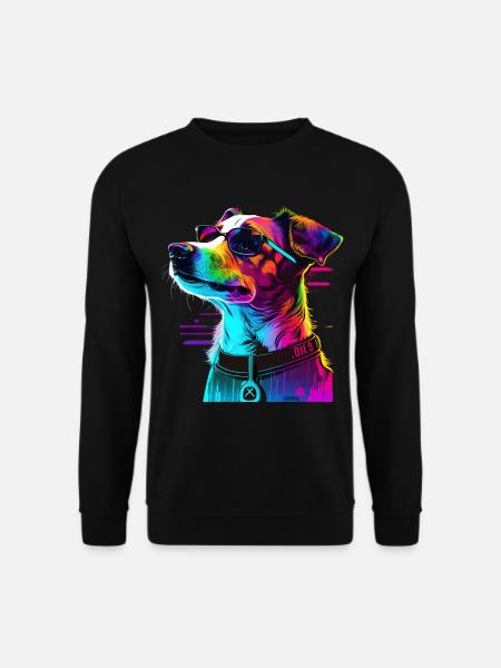 Jack russell Terrier Geschenk - Unisex Pullover - Schwarz