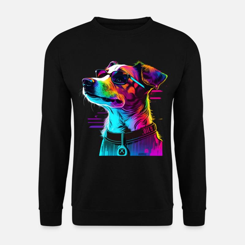 Jack russell Terrier Geschenk - Unisex Pullover - Schwarz