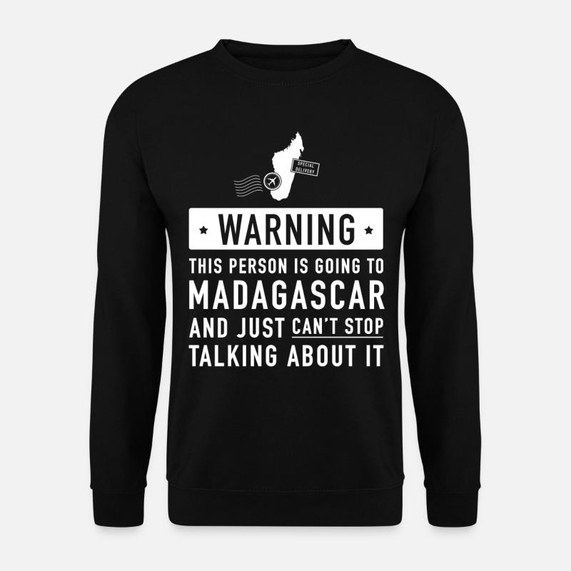 Original Madagaskar Urlaub Geschenk - Unisex Pullover - Schwarz