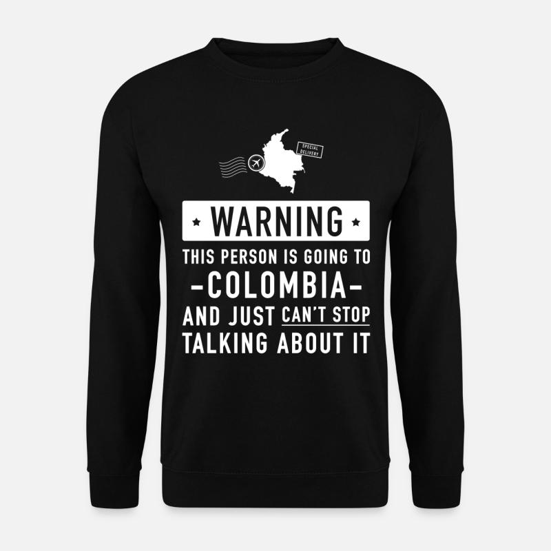 Ursprünglich Geschenk Kolumbien Urlaub - Unisex Pullover - Schwarz