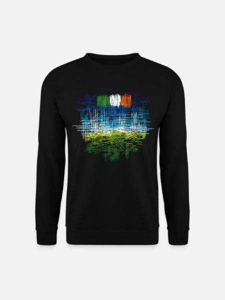 Irland Landschaft - Unisex Pullover - Schwarz