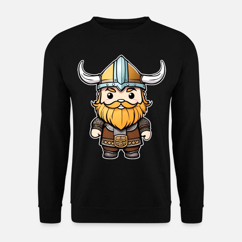 Viking mignon - Sweat-shirt Unisexe - noir