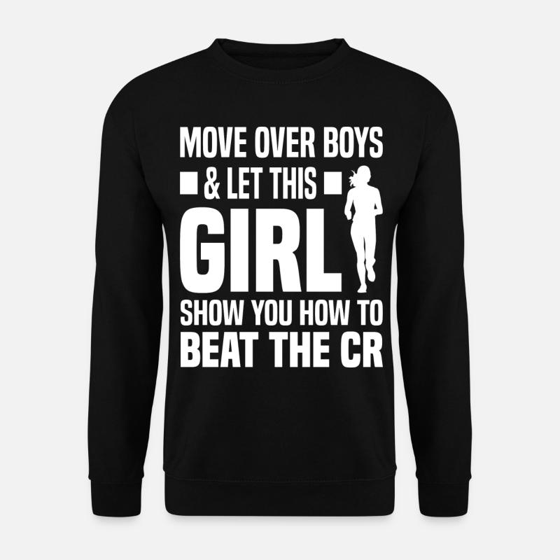 Crosslauf - Unisex Pullover - Schwarz
