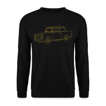 blockedName - Unisex Sweatshirt - black - Front - Alina (178cm) & Michal (187cm)