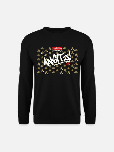 Kreative Karpfenangel-Geschenkideen - Unisex Pullover - Schwarz