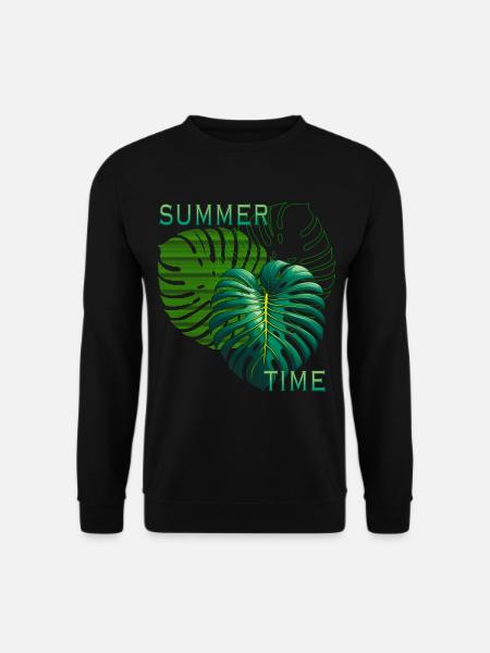 summer time - Unisex Sweatshirt - black