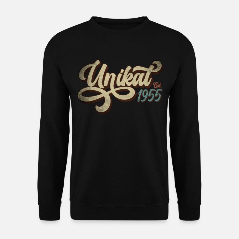 Unikat Est. 1955 - Unisex Pullover - Schwarz