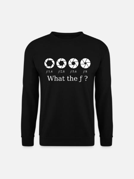 Blende Kamera Fotografenshirt Fotografen Fotoshirt - Unisex Pullover - Schwarz