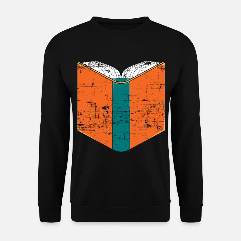 Books Reading - Unisex Sweatshirt - black