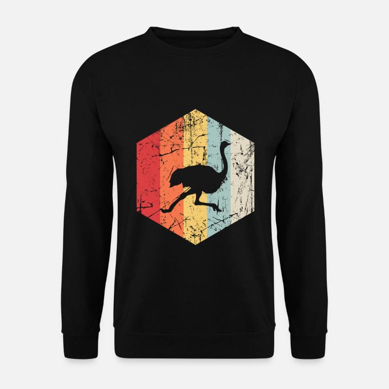 Strauss - Unisex Pullover - Schwarz