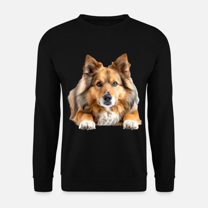Icelandic Sheepdog - Unisex Pullover - Schwarz