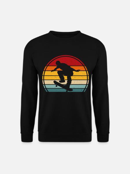Skater skateboard skater - Unisex Sweatshirt - black