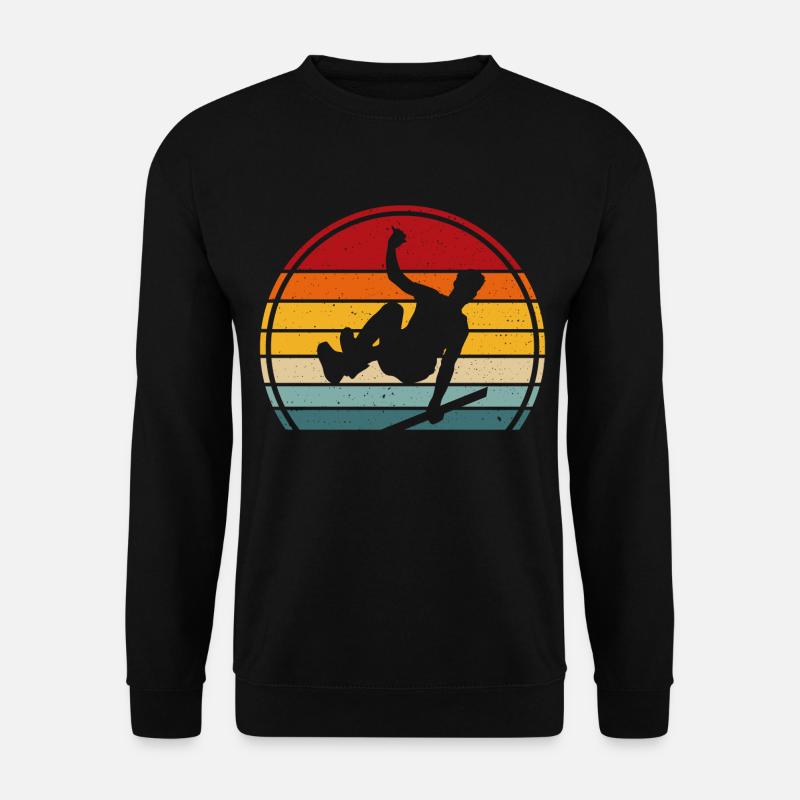 Parkour for boys - Unisex Sweatshirt - black