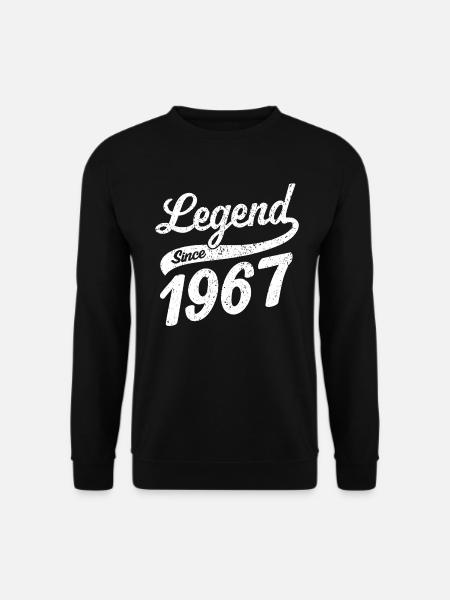 Legend Since 1967 - Unisex Pullover - Schwarz