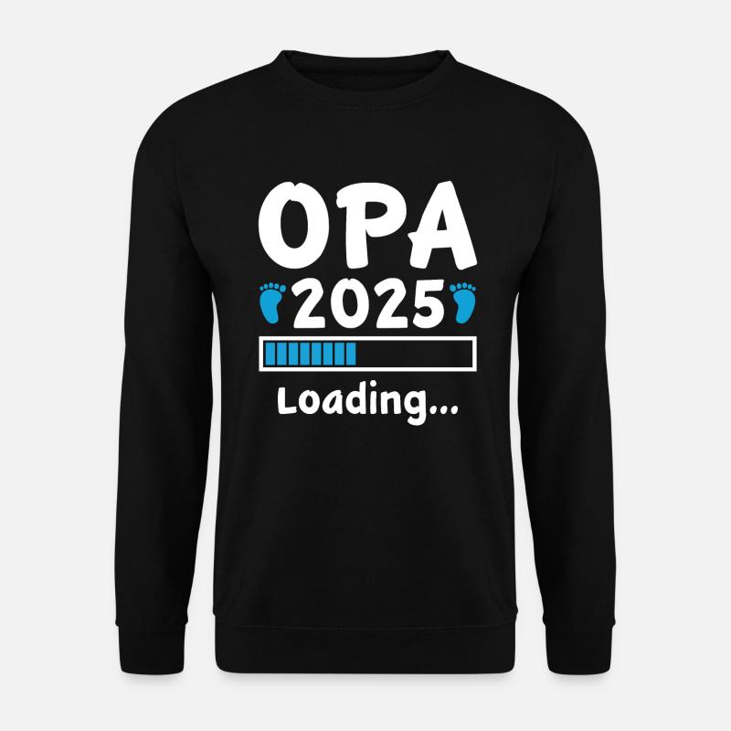 Opa 2025 Loading - Unisex Pullover - Schwarz