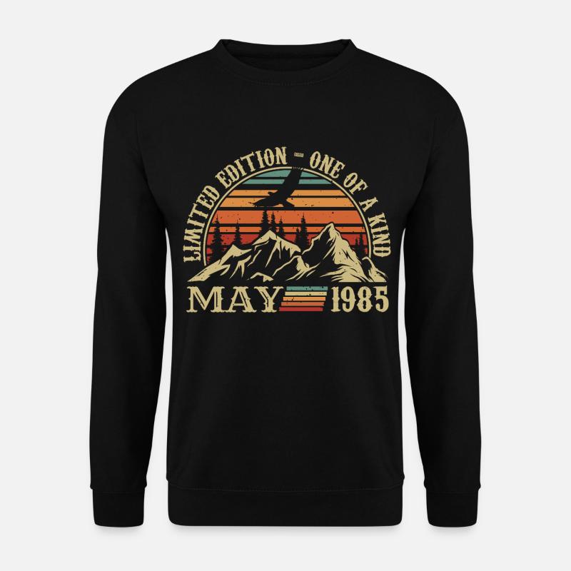 legenden geboren im mai 1985 geburtstag mai 1985 - Unisex Pullover - Schwarz