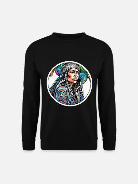Indigena - Sweat-shirt Unisexe - noir