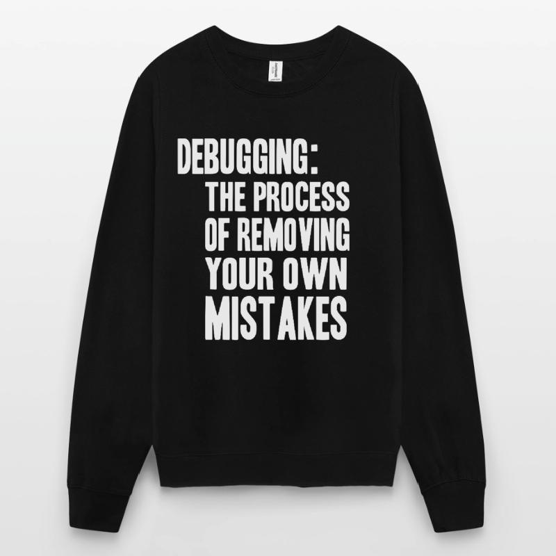 debugging process Unisex Pullover