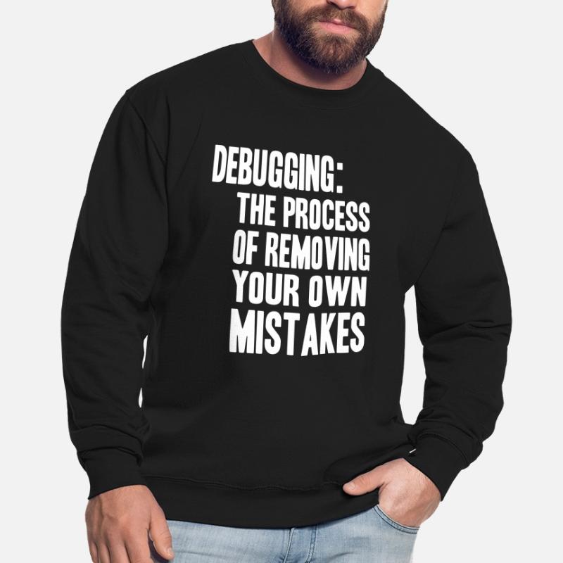 debugging process Unisex Pullover