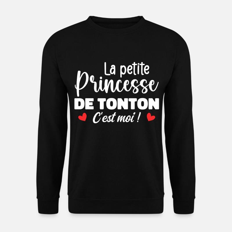 Uncle's Little Princess - Unisex Sweatshirt - black