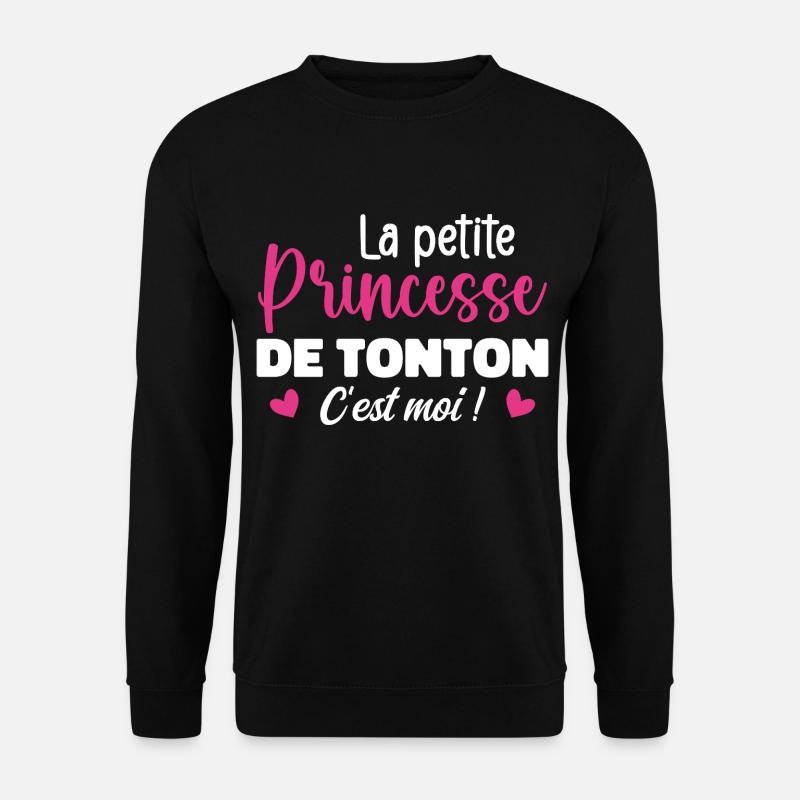 Uncle's Little Princess - Unisex Sweatshirt - black