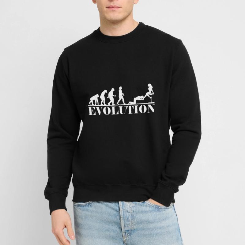 Slave Evolution Submissive BDSM Dirty Unisex Sweatshirt