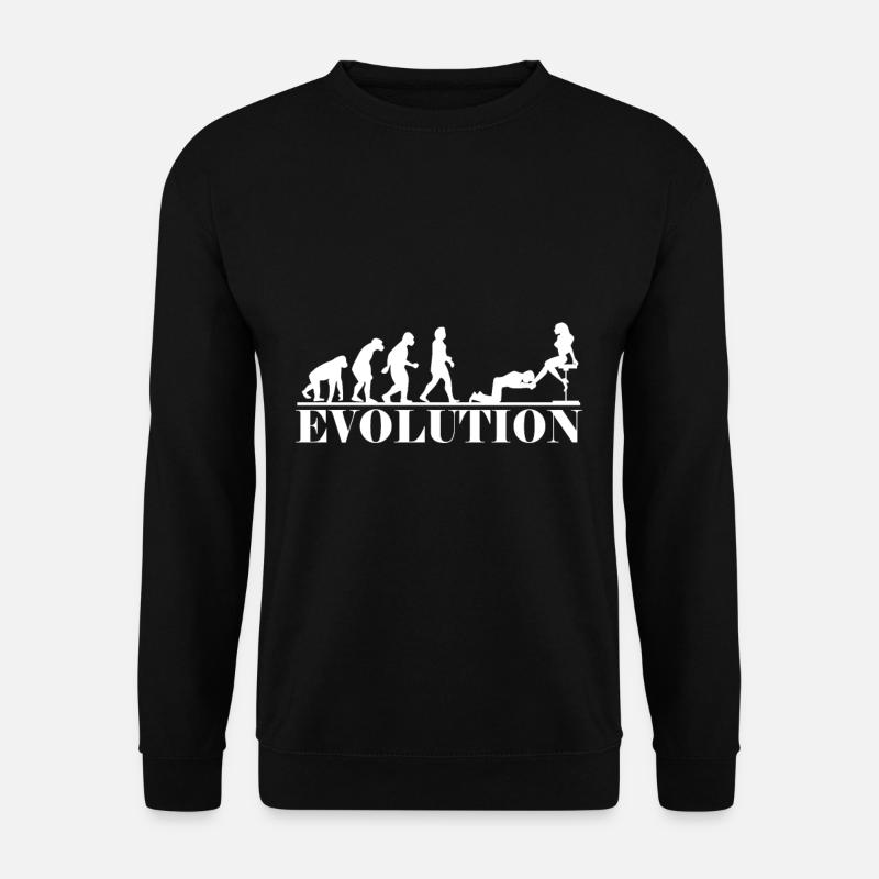 Slave Evolution Soumis BDSM Sale - Sweat-shirt Unisexe - noir