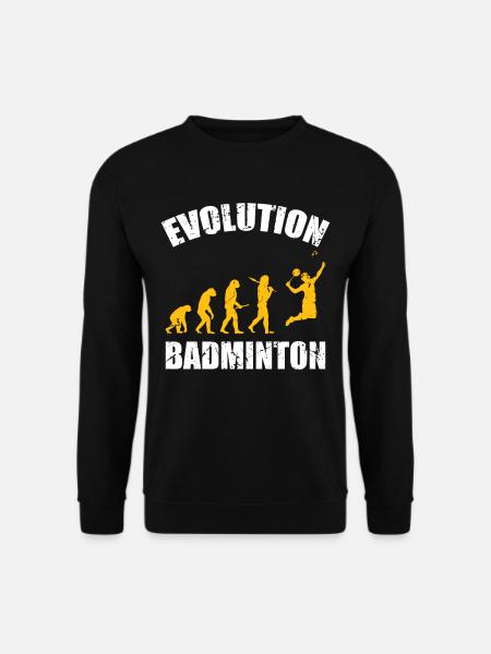 Badminton Evolution Federball Sport - Unisex Sweatshirt - black