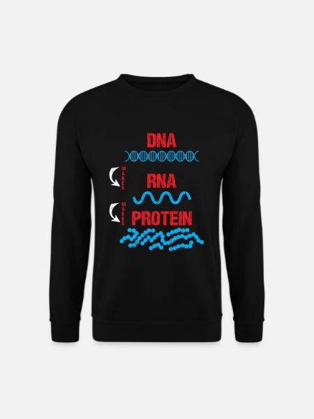 Molekylærbiolog DNA RNA Protein Cell Biology - Unisex sweater - sort