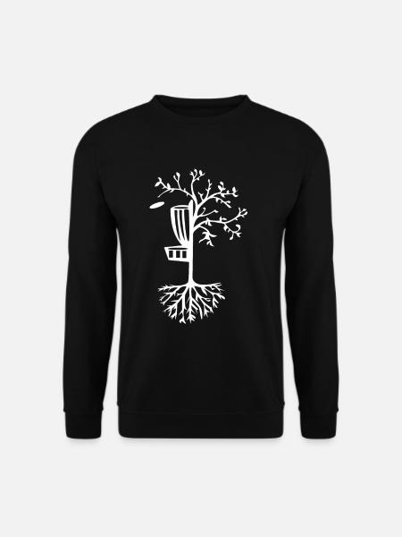 Discgolf Frisbee - Unisex Pullover - Schwarz