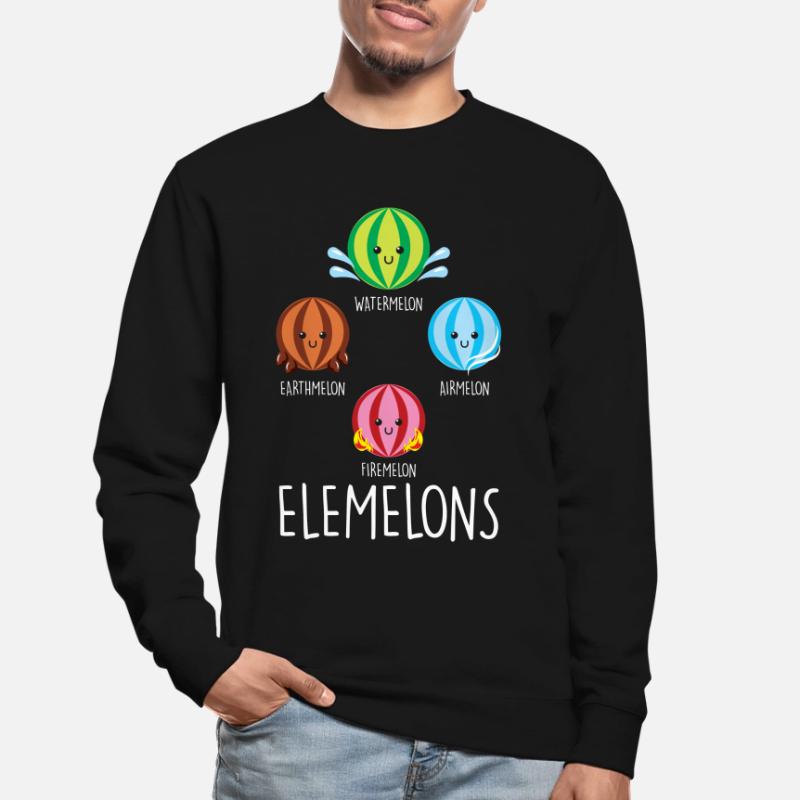 Élément pastèon Chimie Eau Terre Feu Air Sweat-shirt Unisexe