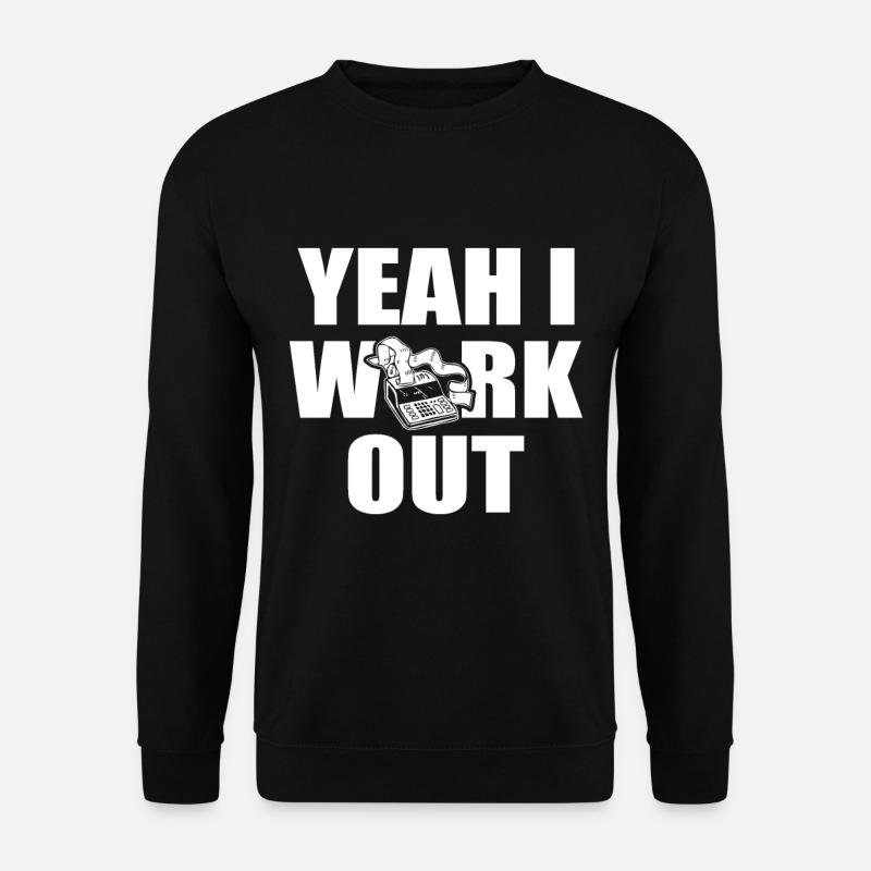 Drôle comptable Pun comptable calculateur - Sweat-shirt Unisexe - noir