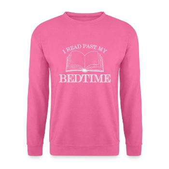 Bedtime Reading Book Lovers - Unisex Sweatshirt - pink - Front