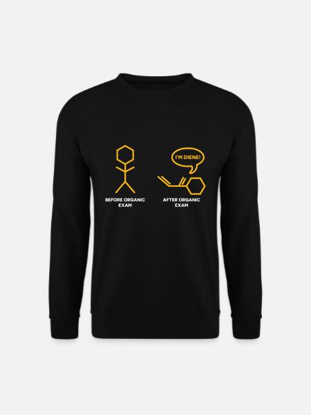 Chimie blague pour les geeks chimistes - Sweat-shirt Unisexe - noir