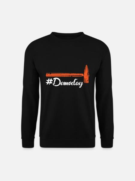 Delomate day fixer upper - Unisex Sweatshirt - black