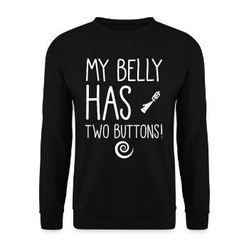 Ernährungssonde Gastroparese Pädiatrisch - Unisex Pullover - Schwarz - Vorne - Alina (178cm) & Michal (187cm)
