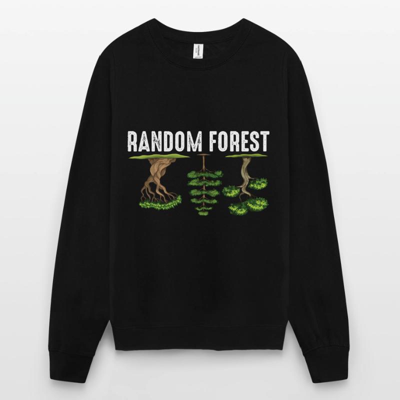 Artificial classification math random forest Unisex Sweatshirt